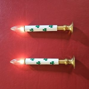 Irish Battery Operated Candlesticks